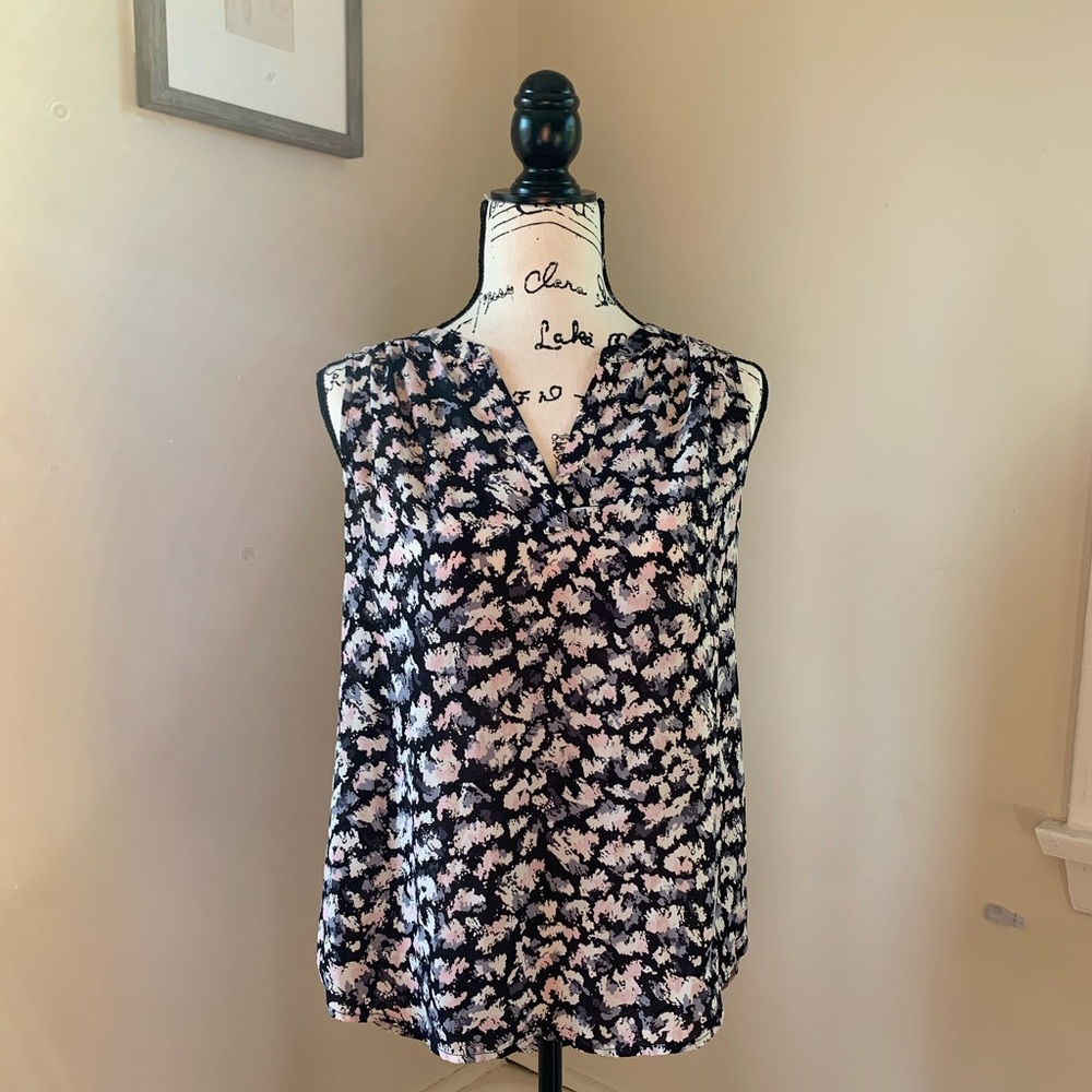 Work from home appropriate sleeveless top